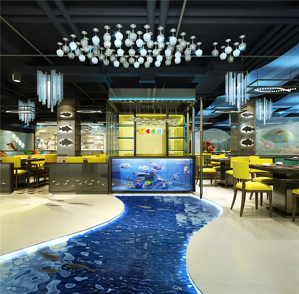 長(zhǎng)沙酸菜魚餐廳裝修設(shè)計(jì)-意辰裝修