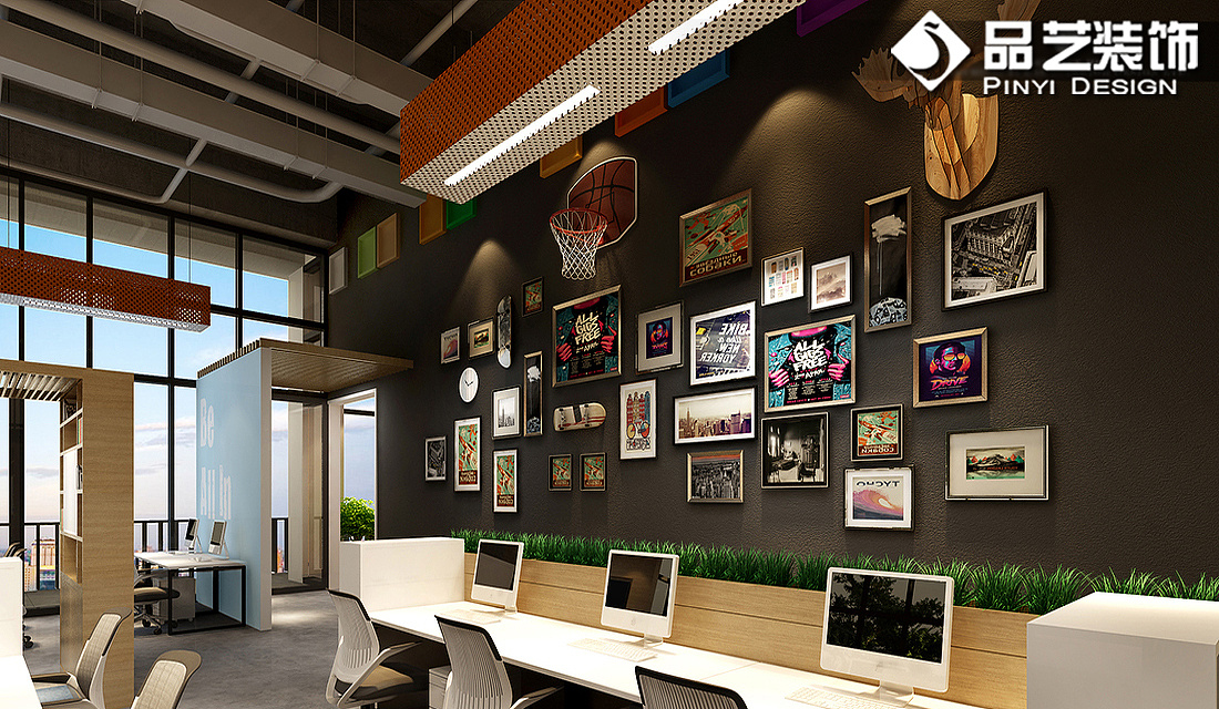 工業(yè)混搭創(chuàng)客空間辦公室裝修設(shè)計