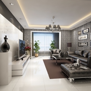 二居室客廳裝修效果圖